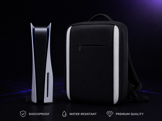 VaultPack™ Pro – Premium Gaming Travel Backpack